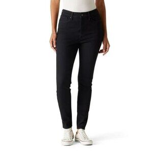 Black Levis High Rise Skinny Jeans 10 - W/L 30